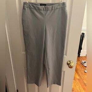 Rachel Zoe Light Gray Tailored Fit Pants